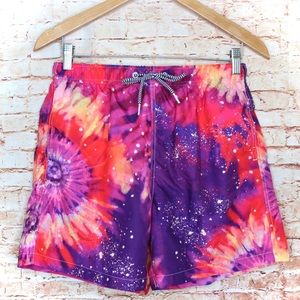 Boardies | Men’s Pink/Purple Tie Dye Board Shorts